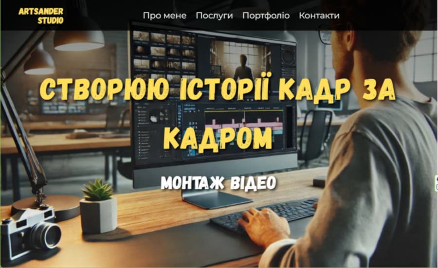 Портфоліо режисера відеомонтажу
